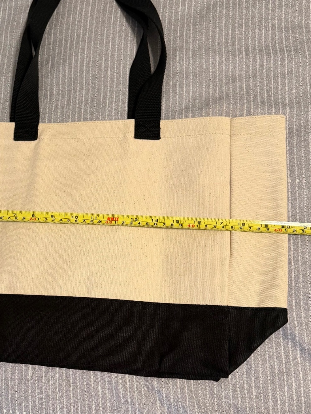 NWOT - Life Is Good Canvas Tote Bag - Fall Pumpkin Graphic - Picture 3 of 6